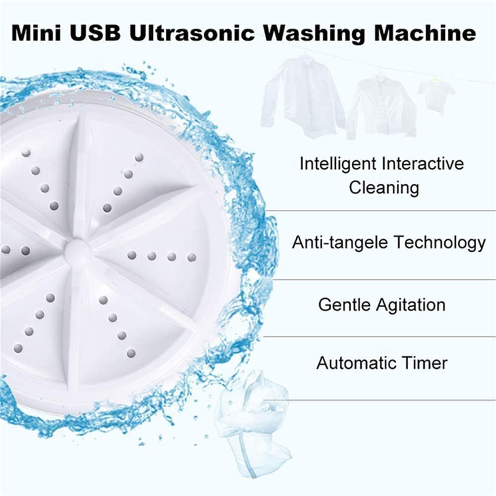 2-In-1 Mini Portable Washing Machine ( 1-Year Warranty)