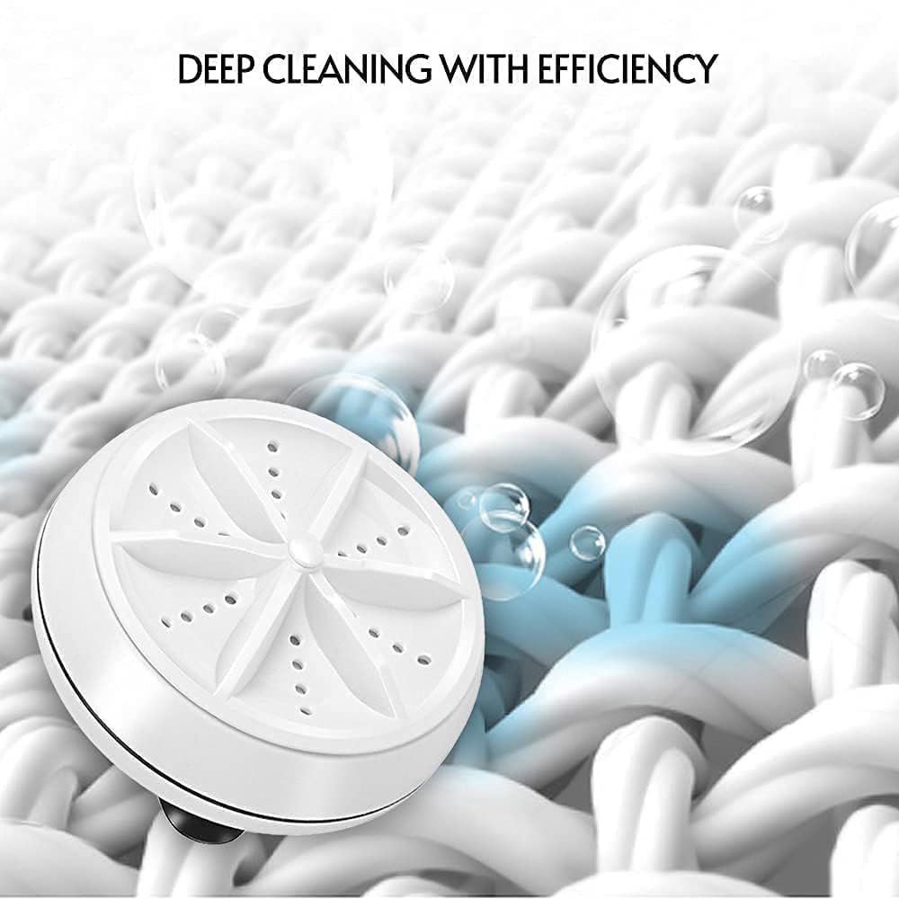 2-In-1 Mini Portable Washing Machine ( 1-Year Warranty)