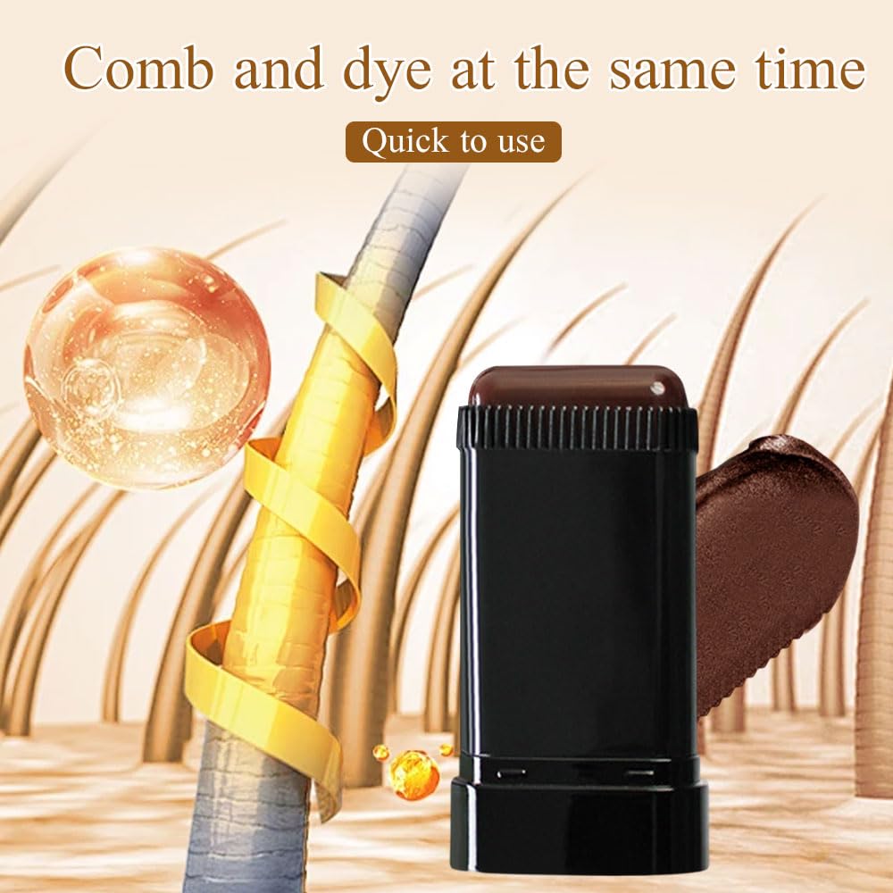 2-In-1 Instant Hair Colour Stick (Free Delivery)