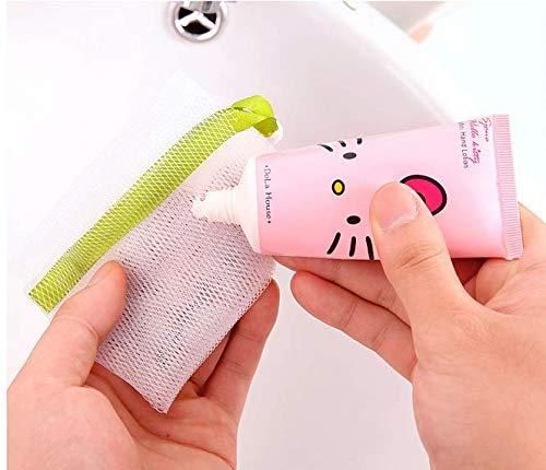 Exfoliating Mesh Soap Pouch Bubble Foam Net Soap Sack (Pack of 5)