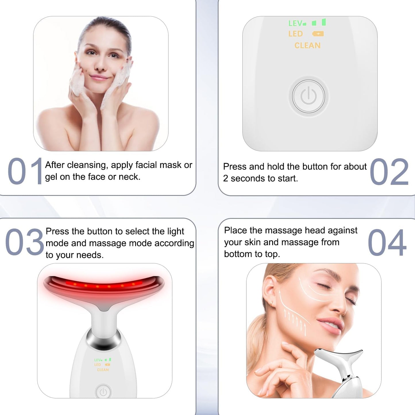 3 in 1 Facial Skin Care Therapy (Cures 7 Problems)