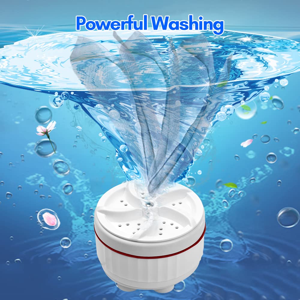 2-In-1 Mini Portable Washing Machine ( 1-Year Warranty)