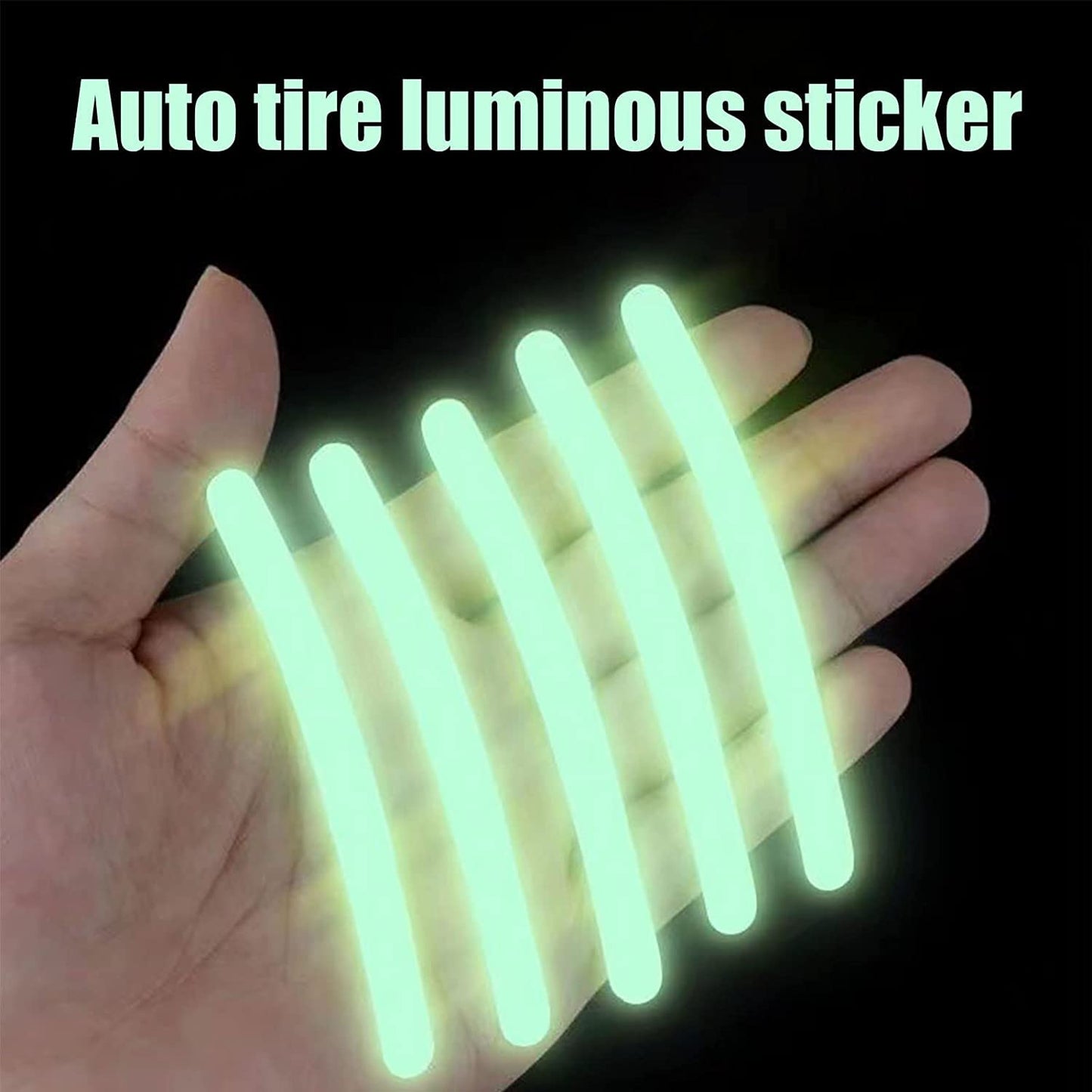 AutoGlow Luminous Reflective Rim Stickers (Buy 1 Pack Get 1 Free)