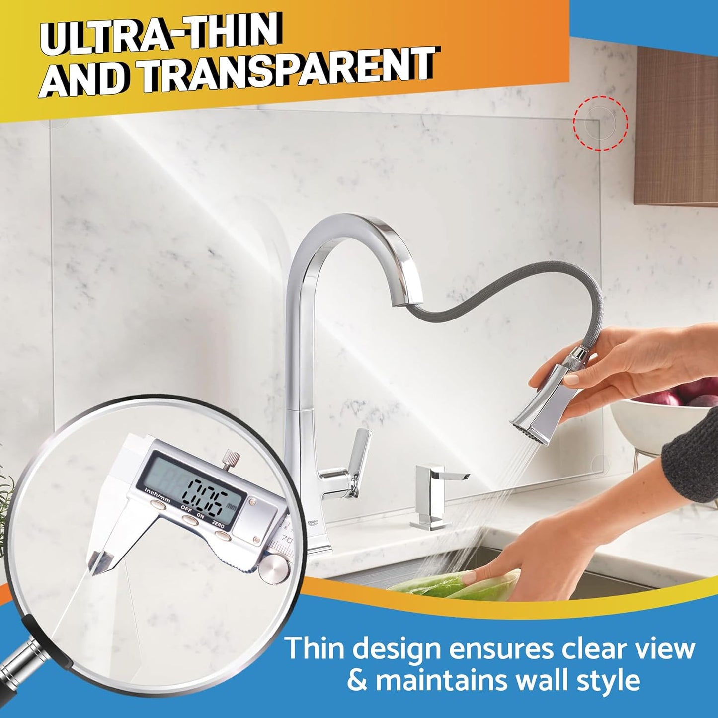 Electrostatic Wall Protection Film – Transparent, Self-Adhesive (Buy 1 Get 1 Free)