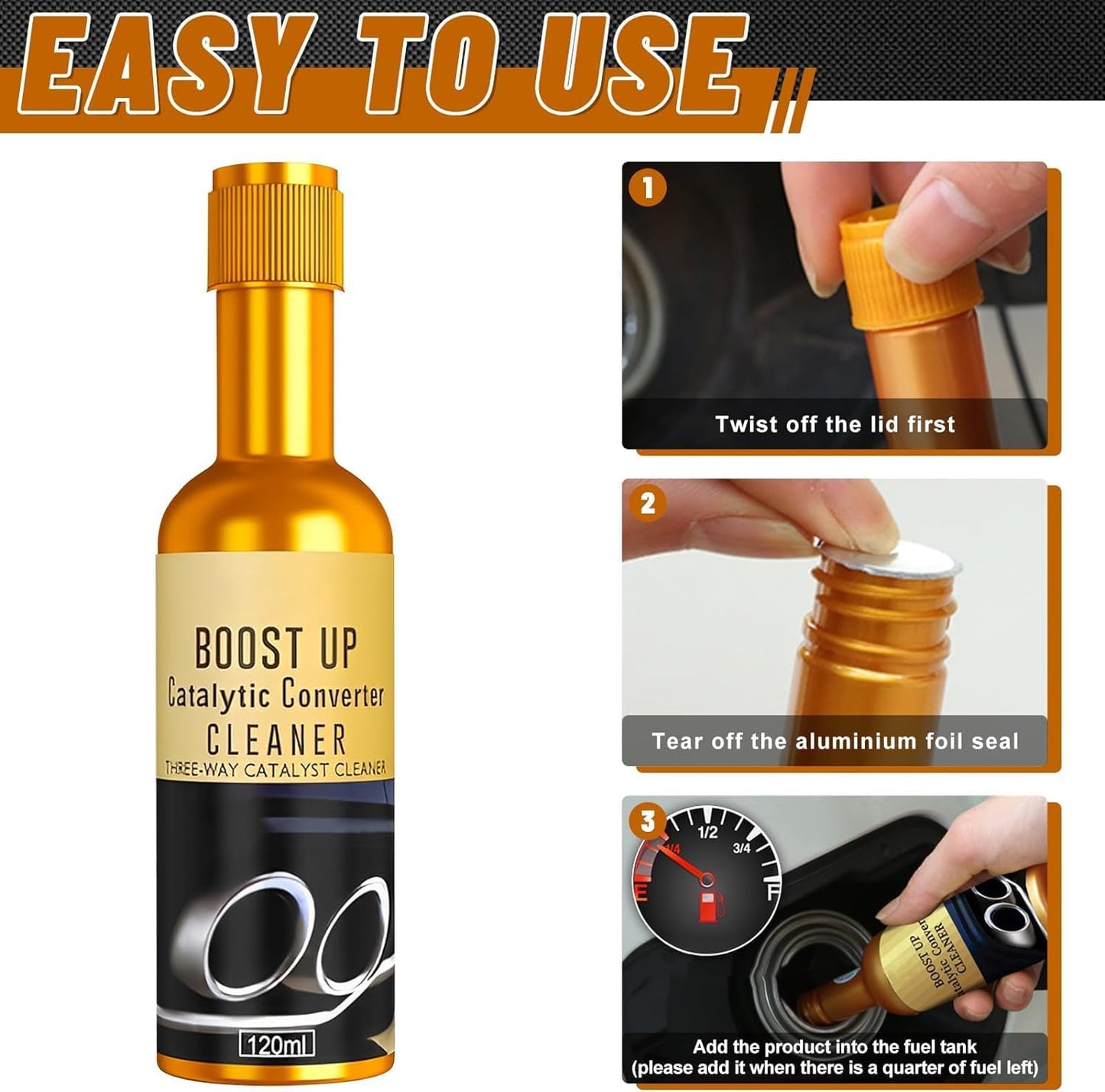 Boost Up Converter & Fuel Injector Cleaner (Buy 1 Get 1 Free)