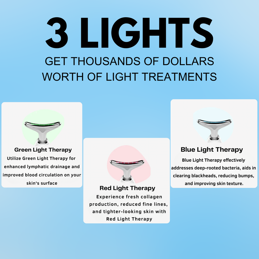3 in 1 Facial Skin Care Therapy (Cures 7 Problems)