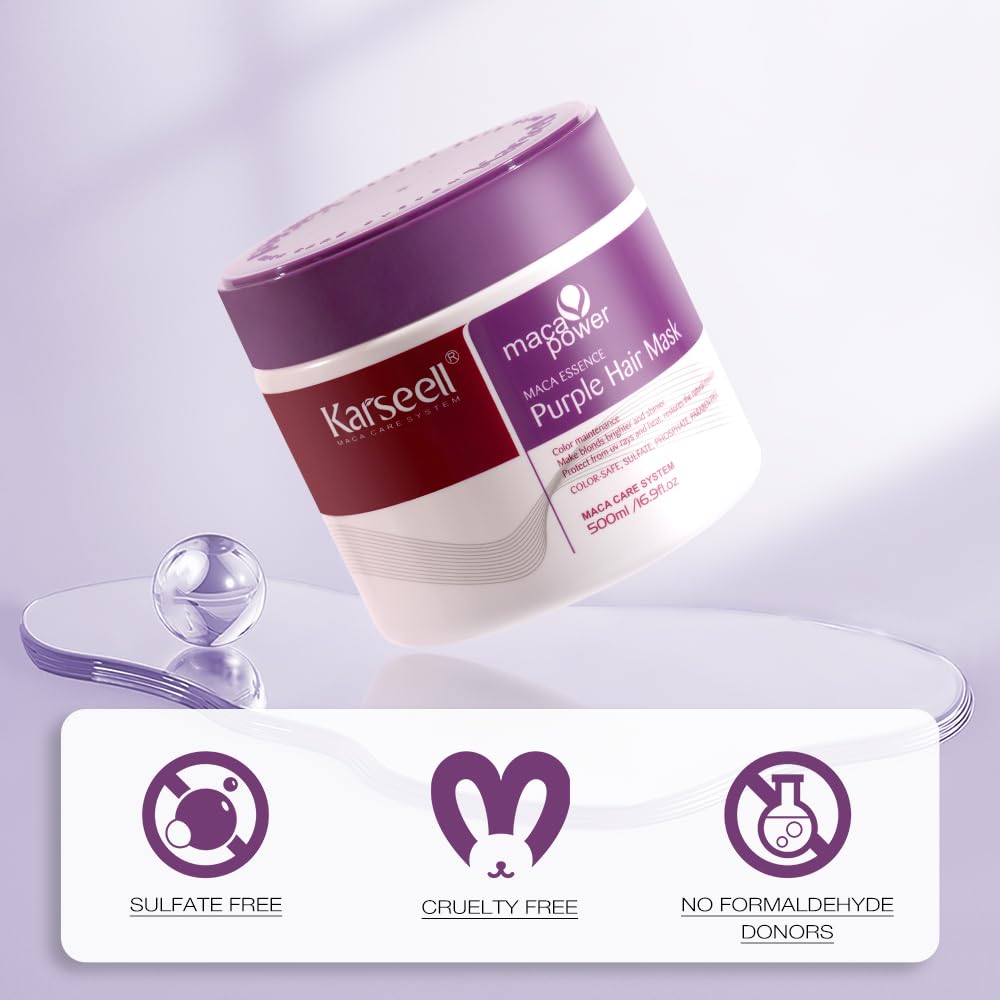 Karseell Maca Power Purple Hair Mask (Buy 1 Get 1 Free)