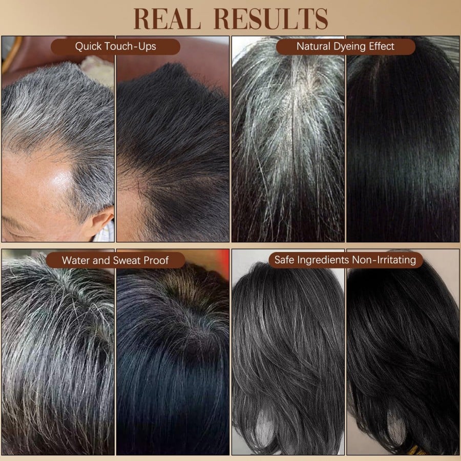 2-In-1 Instant Hair Colour Stick (Free Delivery)