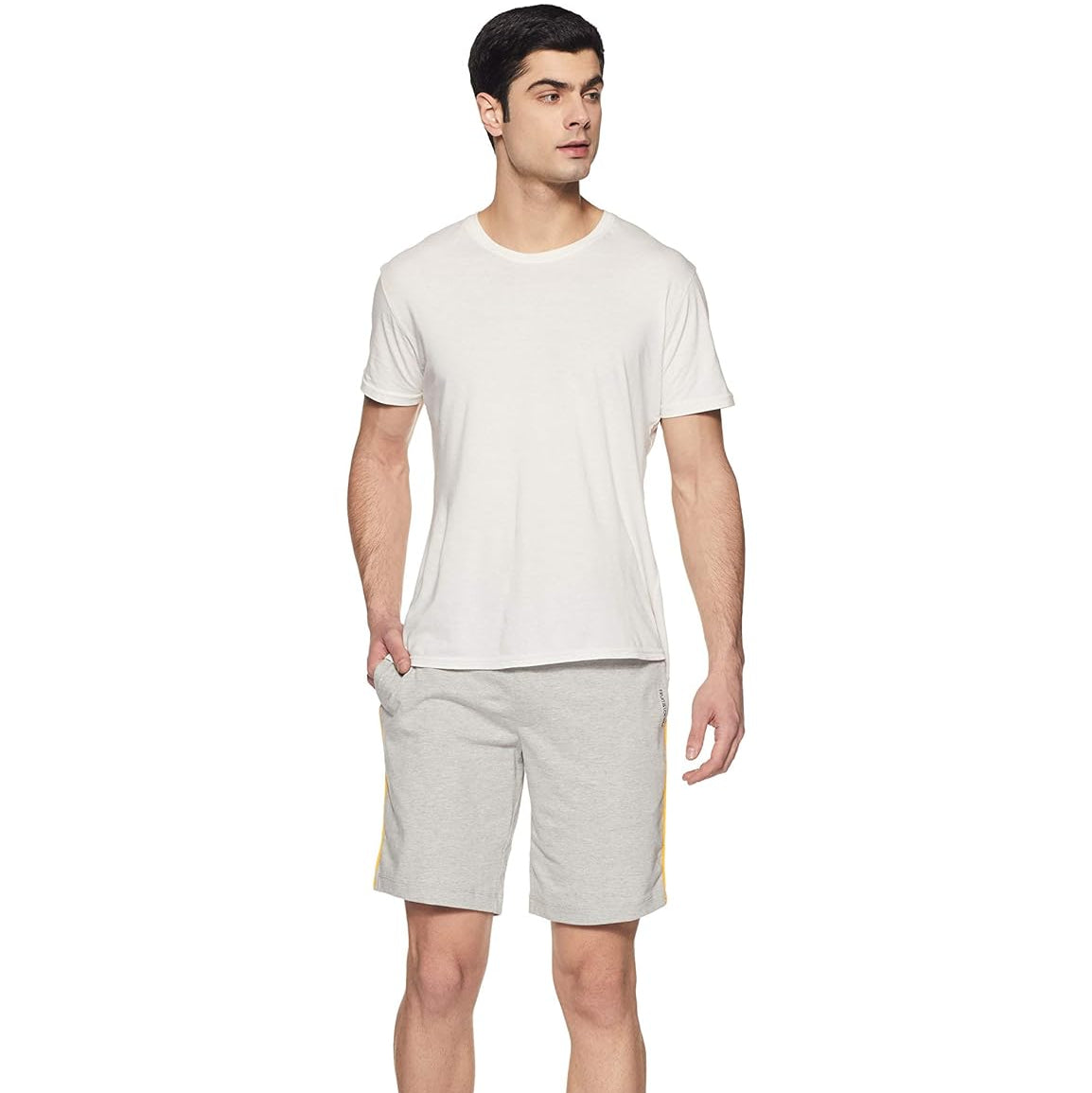 Men's Trendy Stretchable Cotton Shorts (Pack of 4)