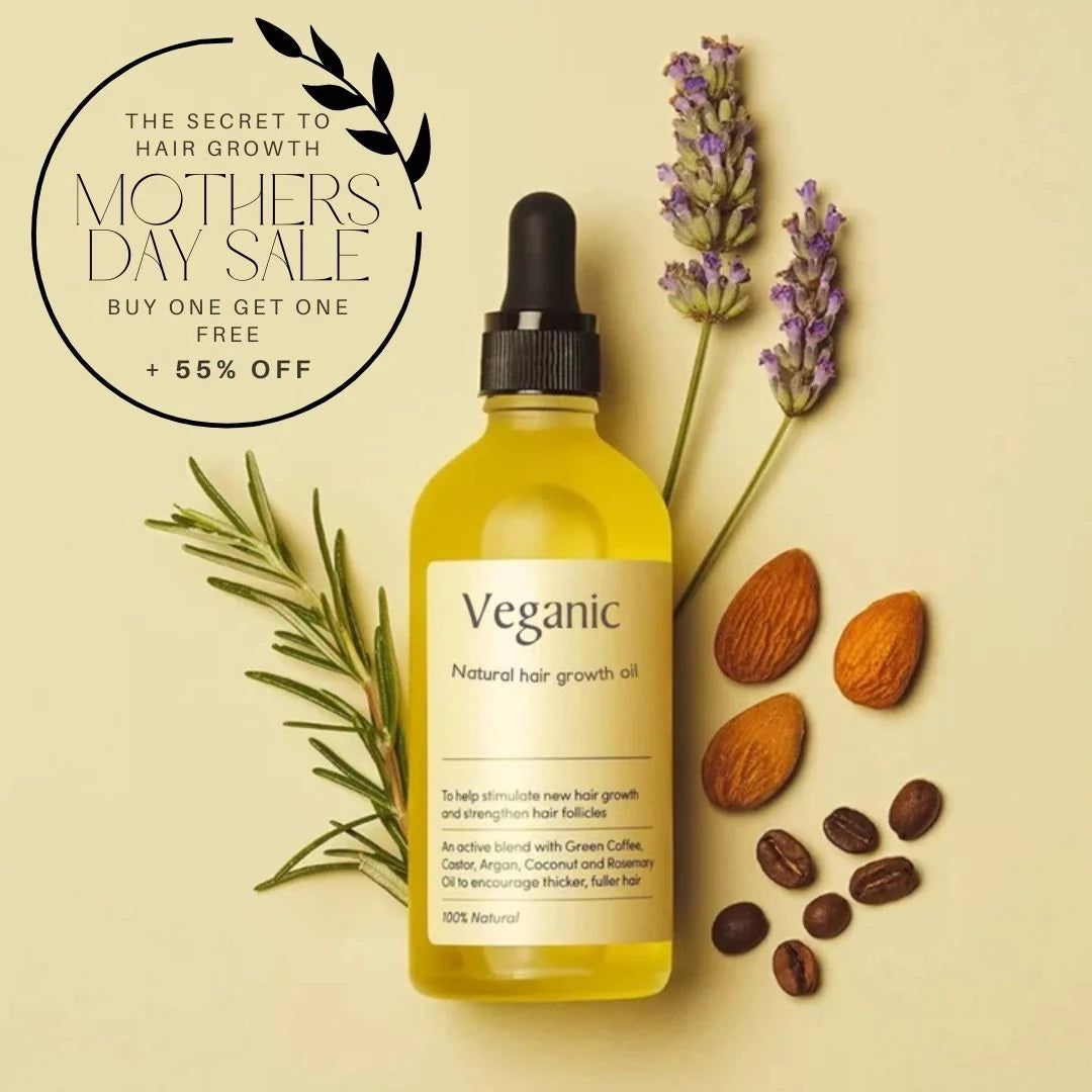 Veganic Shiny Hair Growth Oil (Buy 1 Get 1 Free)