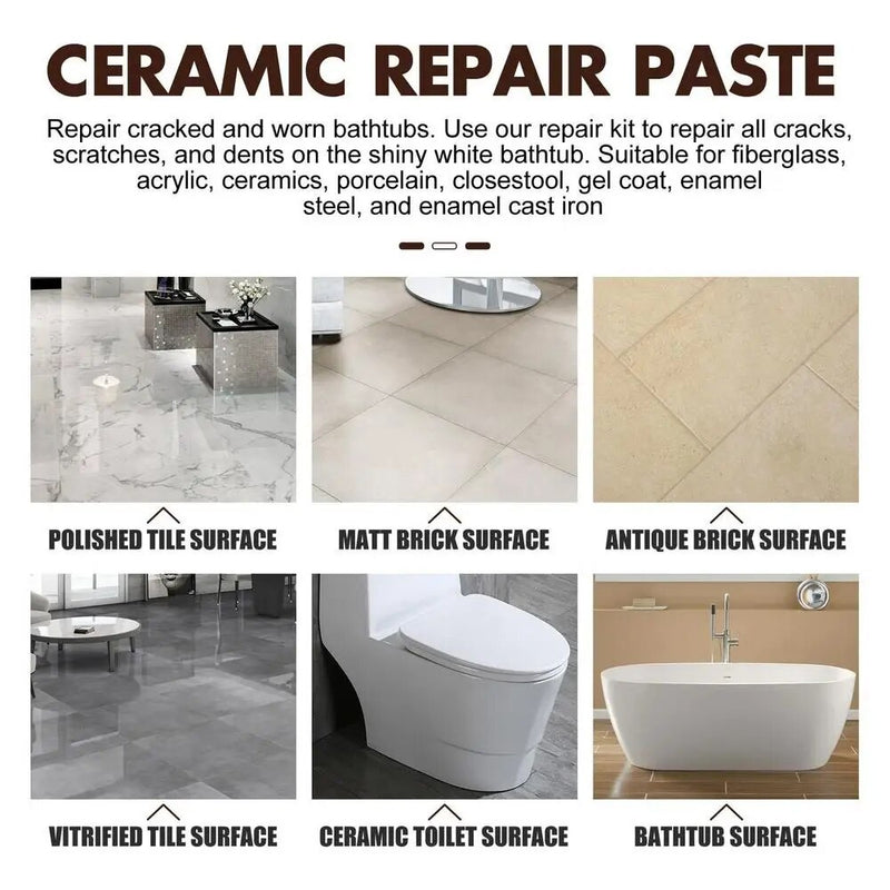 Tiles & Ceramic Repair Solution (Buy 1 Get 1 Free)