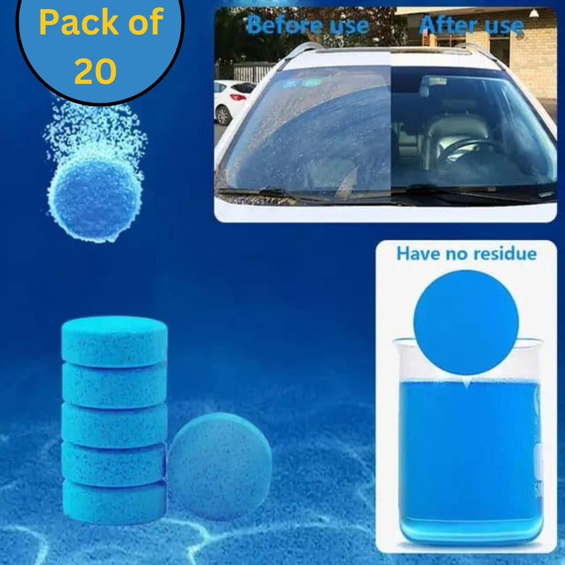 O - Windshield Cleaning Tablets (Buy 1 Pack Get 1 Pack FREE)