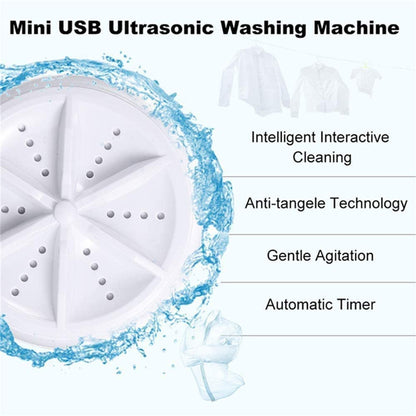 2-In-1 Mini Portable Washing Machine ( 1-Year Warranty)