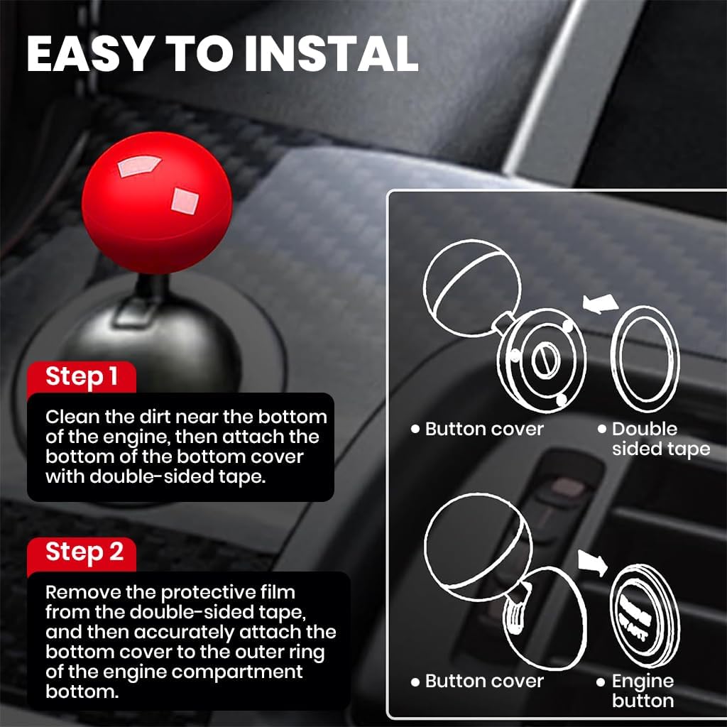 TY Ignition Joystick Start Button Cover