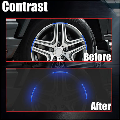 AutoGlow Luminous Reflective Rim Stickers (Buy 1 Pack Get 1 Free)