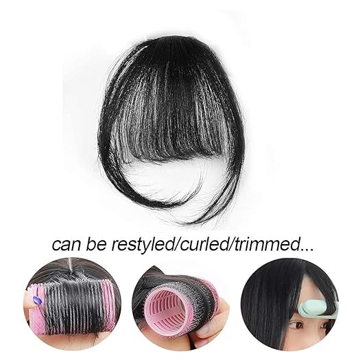 Natural-Front Hair Extension (Human Natural Black)