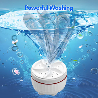 2-In-1 Mini Portable Washing Machine ( 1-Year Warranty)