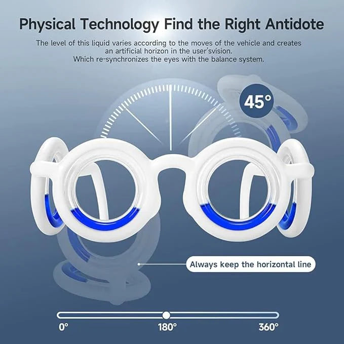 Anti-Motion Sickness Glasses