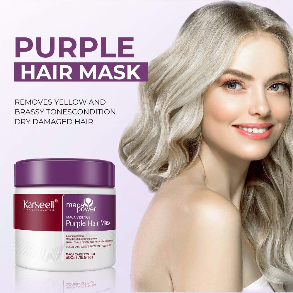 Karseell Maca Power Purple Hair Mask (Buy 1 Get 1 Free)