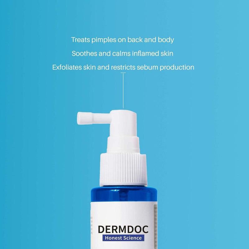 DermDoc Salicylic Acid Body Acne Spray 100ml