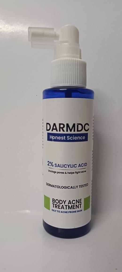 DermDoc Salicylic Acid Body Acne Spray 100ml