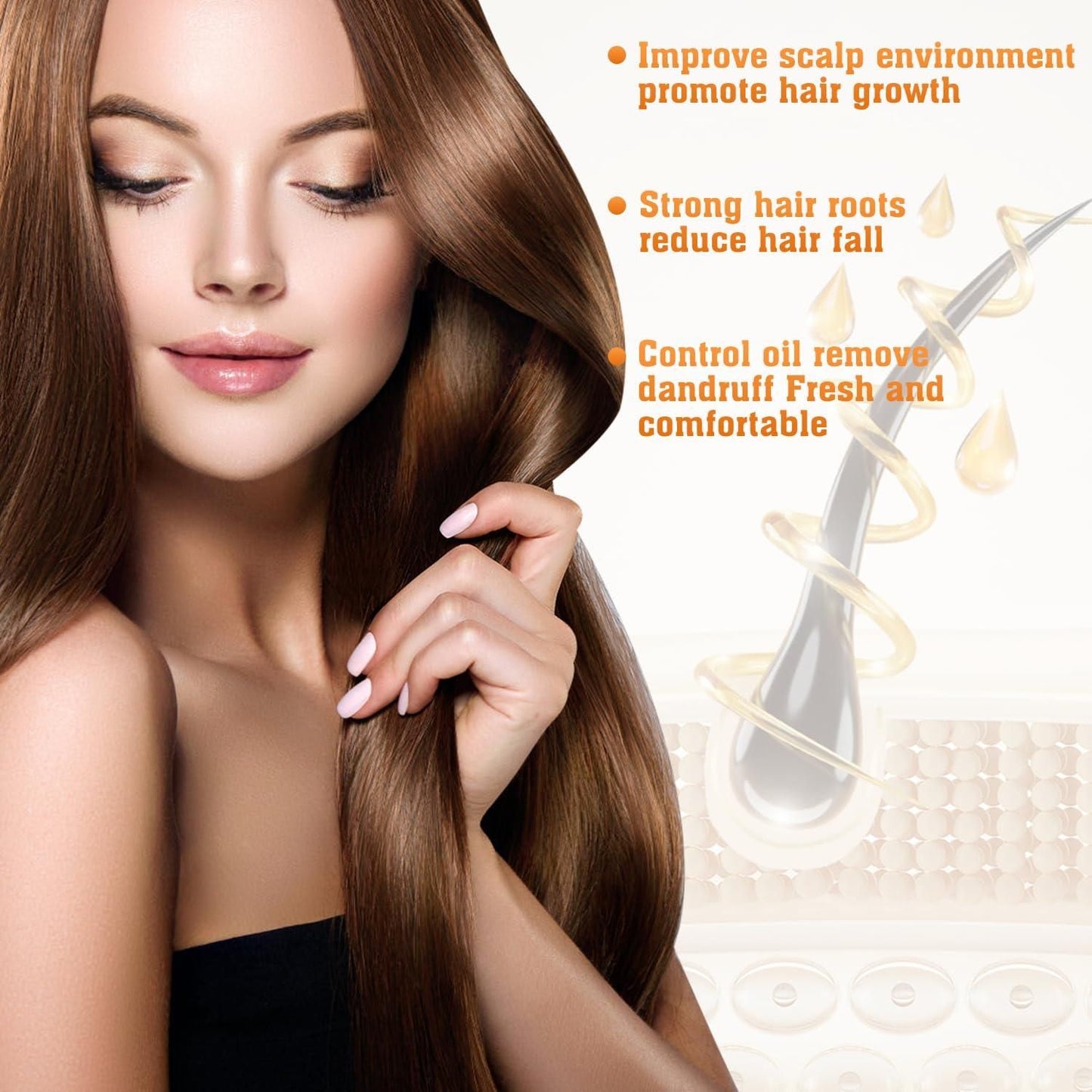 Japanese Natural Anti-Hair Fall Shampoo (Buy 1 Get 1 Free)