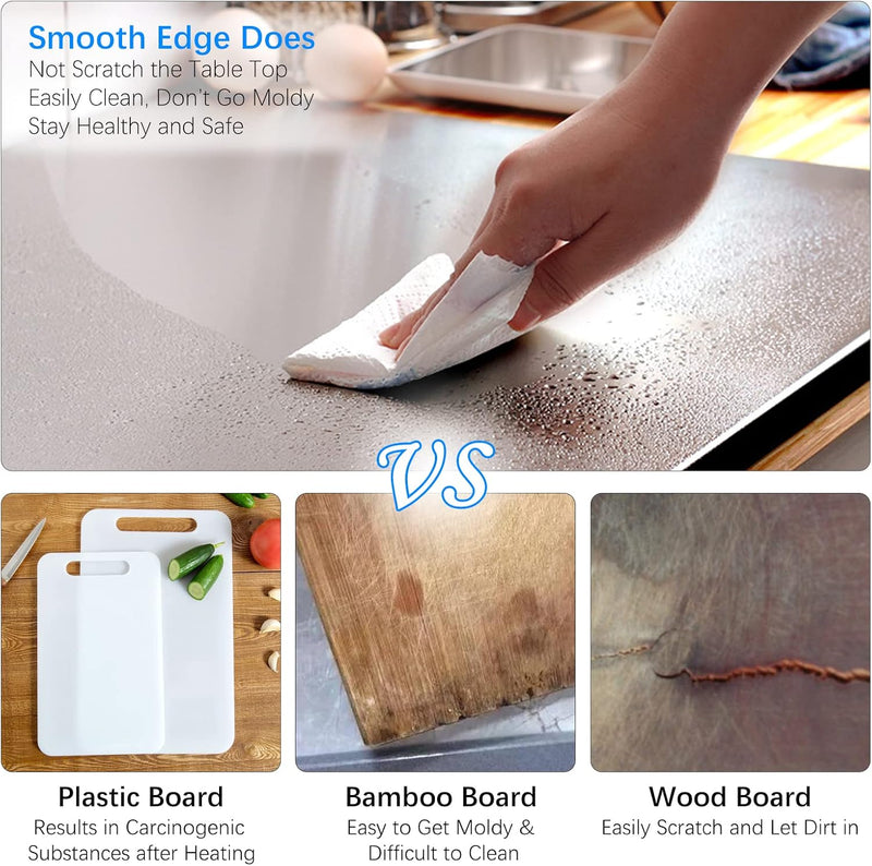 Multi-Purpose Stainless Steel Chopping Board