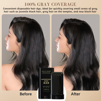2-In-1 Instant Hair Colour Stick (Free Delivery)