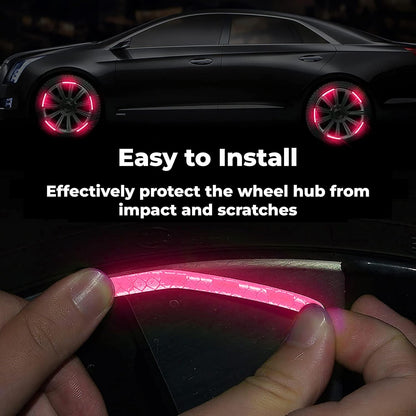 AutoGlow Luminous Reflective Rim Stickers (Buy 1 Pack Get 1 Free)