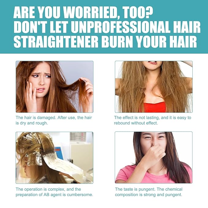 Keratin Hair Straightening Treatment (Buy 1 Get 1 Free)