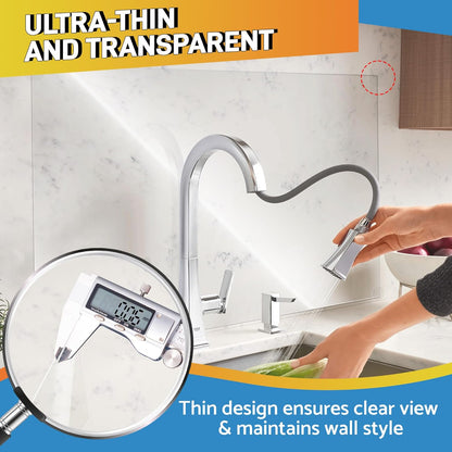 Electrostatic Wall Protection Film – Transparent, Self-Adhesive (Buy 1 Get 1 Free)