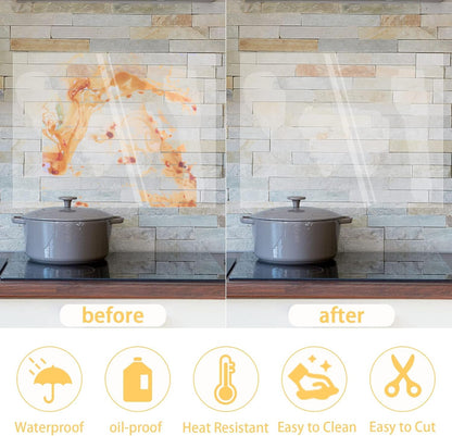 Electrostatic Wall Protection Film – Transparent, Self-Adhesive (Buy 1 Get 1 Free)