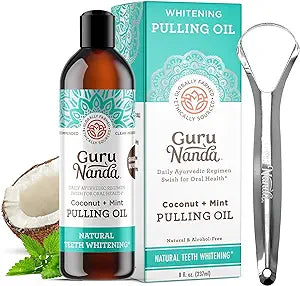 Guru Nanda Coconut & Mint Teeth Whitening (Pack of 2 at 65% OFF)