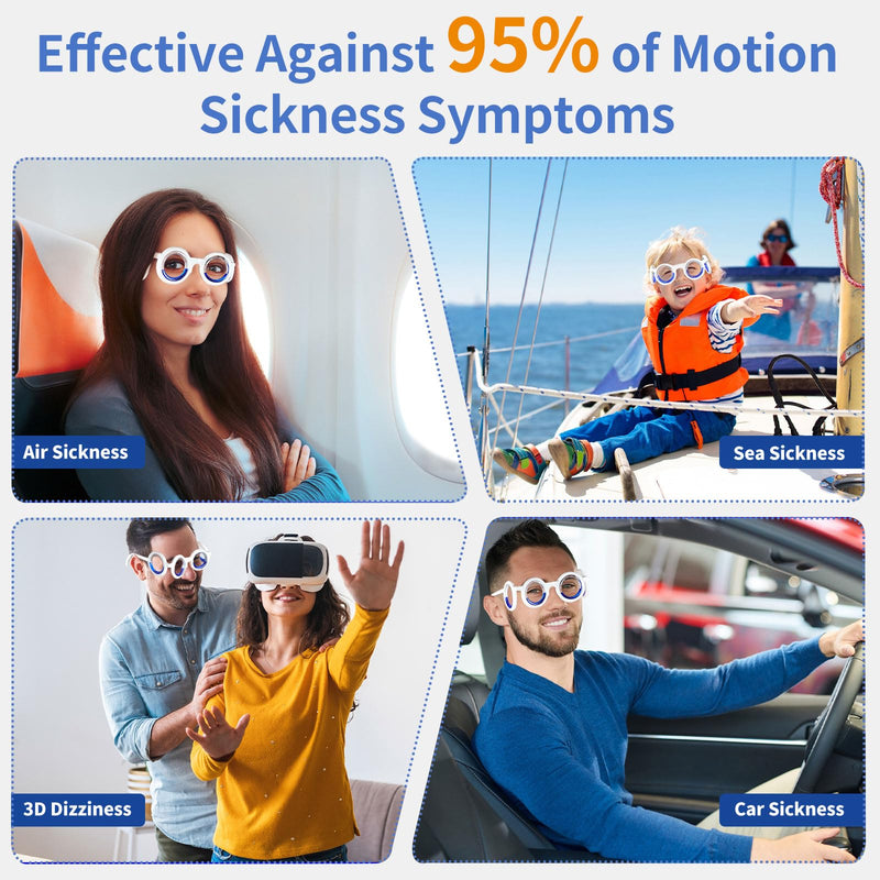 Anti-Motion Sickness Glasses