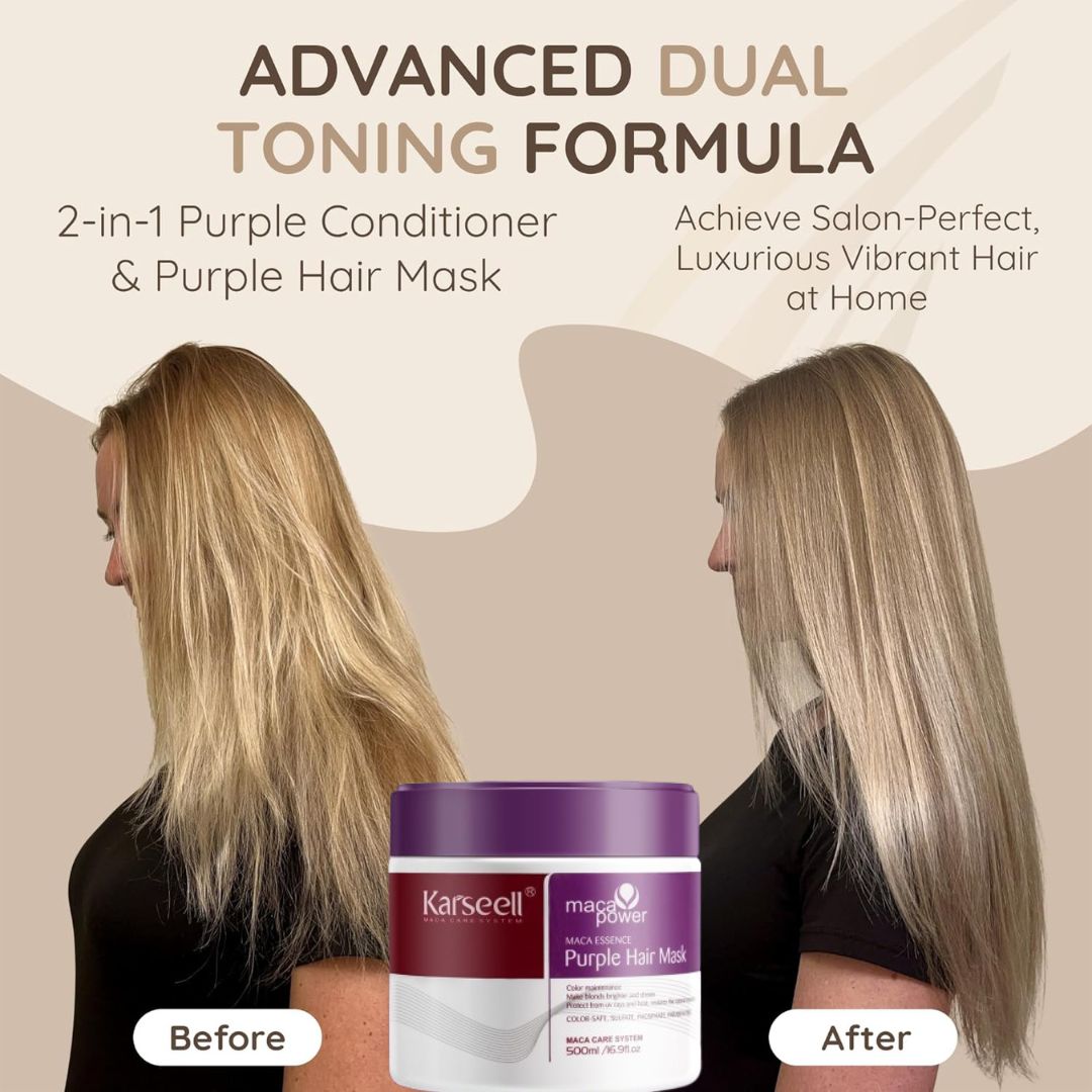 Karseell Maca Power Purple Hair Mask (Buy 1 Get 1 Free)