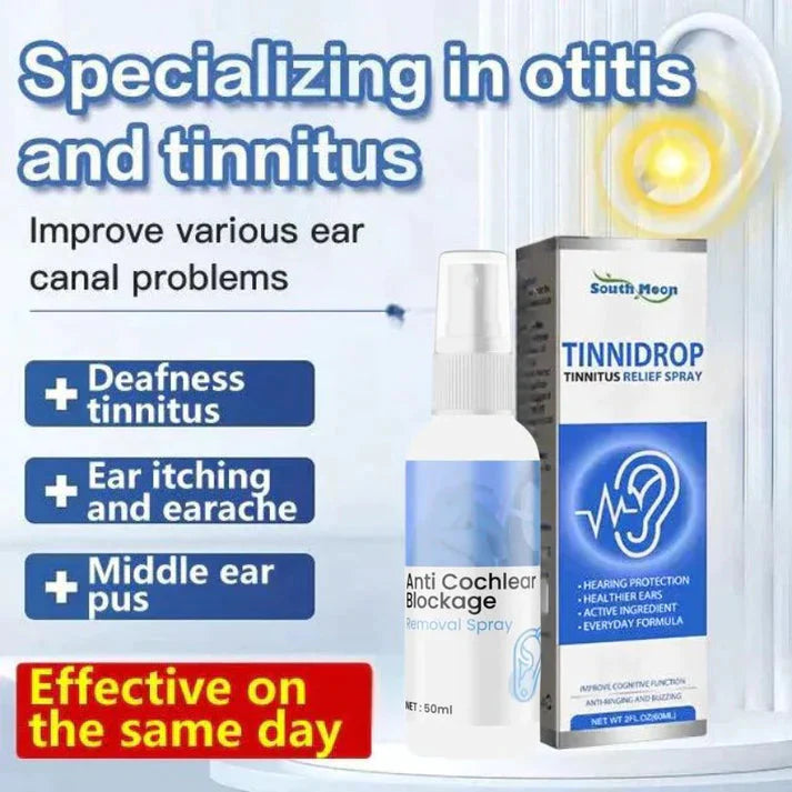 Tinnidrop Earwax & Anti-Cochlear Spray (Buy 1 Get 1 Free)