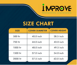 Water Tank Insulation Cover (Free Size)