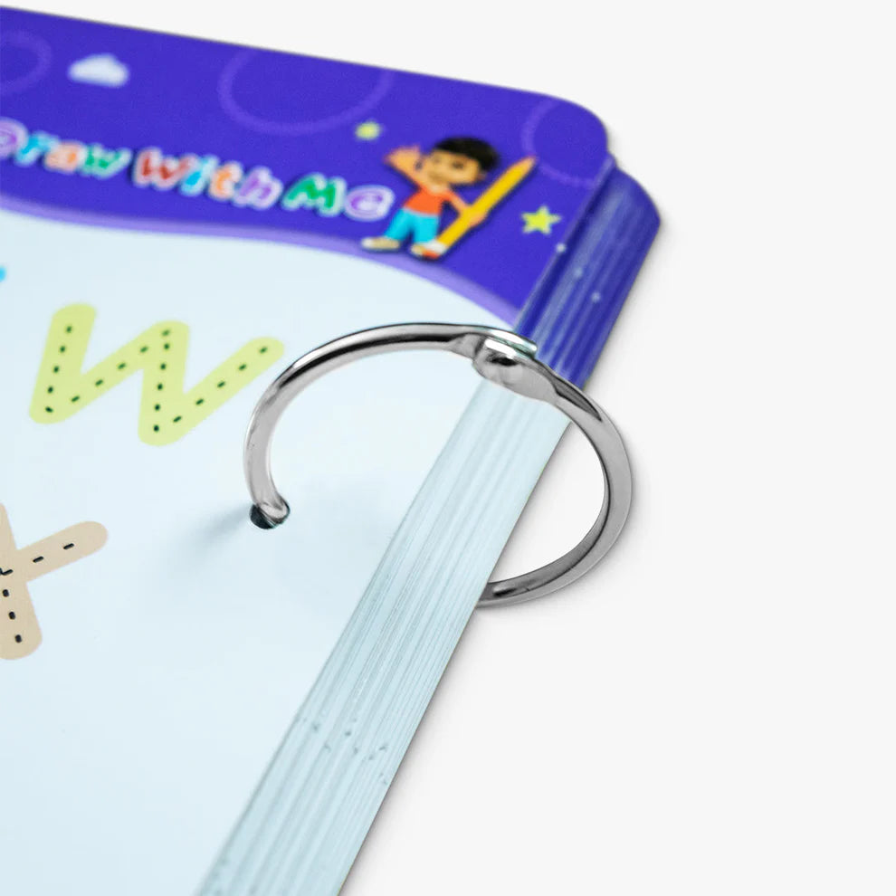 68 Pages Reusable Tracing Line book to improve HAND WRITING For 2+ Years kids + (FREE Learning 2000+ pages PDF worksheet for kids📚 )