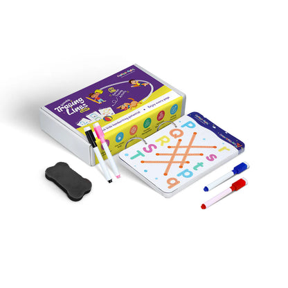68 Pages Reusable Tracing Line book to improve HAND WRITING For 2+ Years kids + (FREE Learning 2000+ pages PDF worksheet for kids📚 )