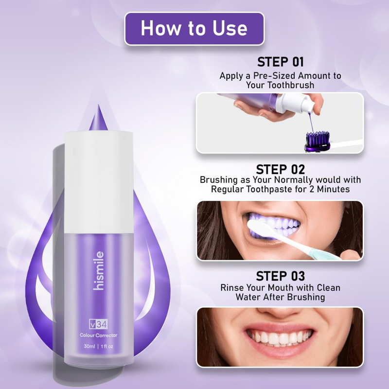 Purple Teeth Corrector (Buy 1 Get 1 Free)