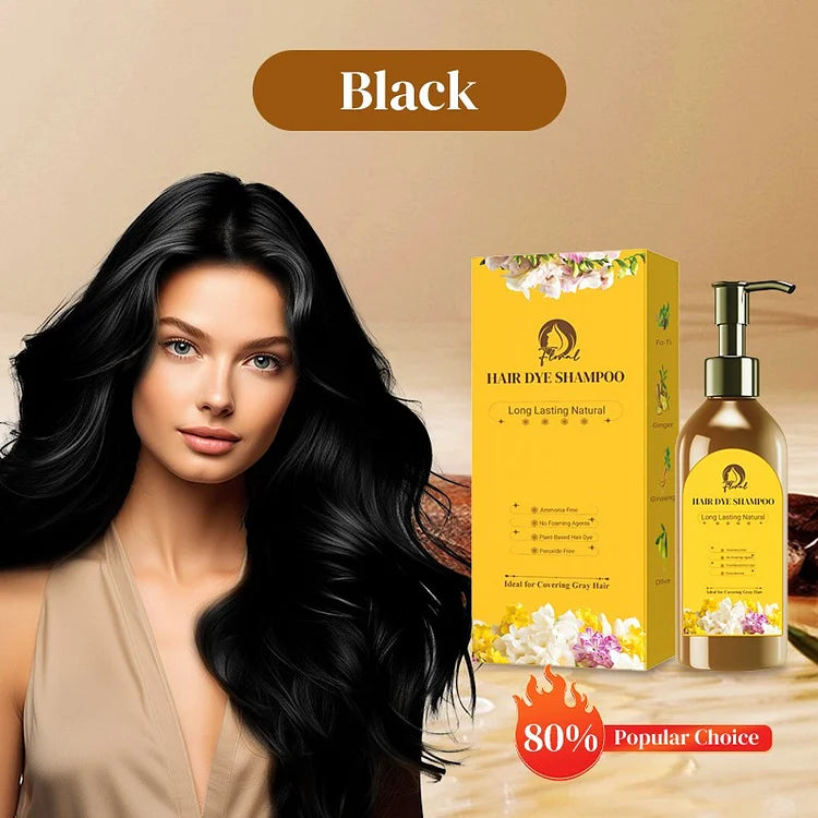 Japanese Long Lasting Natural Hair Dye Shampoo (Buy 1 Get 1 Free)