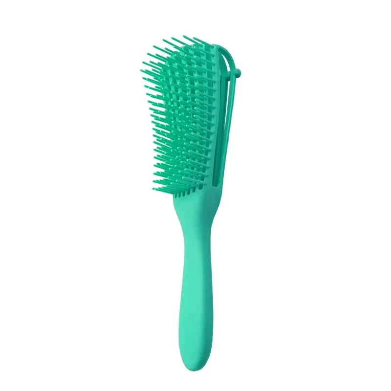 Brush for Detangling and Defining Curly and Afro hair - Anti-tangle comb