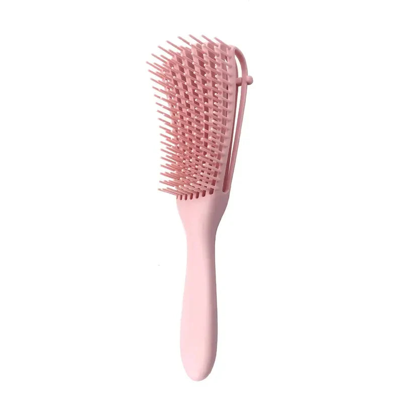 Brush for Detangling and Defining Curly and Afro hair - Anti-tangle comb