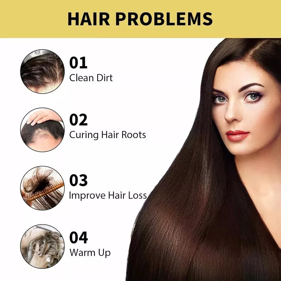 Japanese Natural Anti-Hair Fall Shampoo (Buy 1 Get 1 Free)