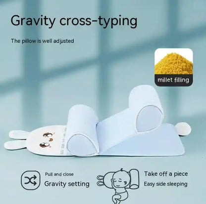 Little Ones Head Shaping Neck Pillow (Free Washable Covers)